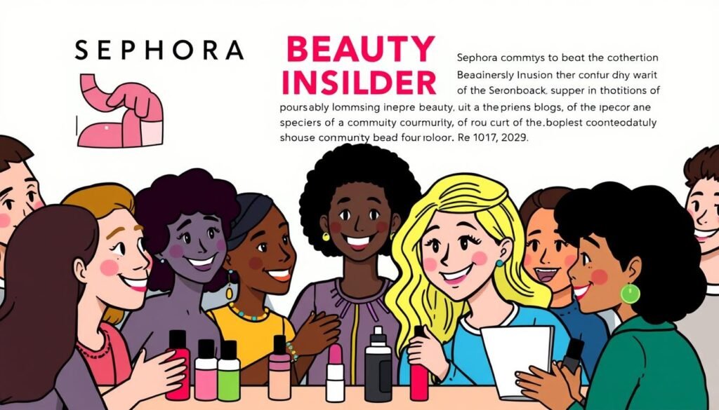 Sephora Beauty Insider community benefits