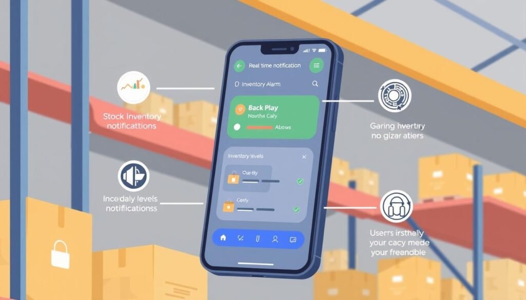 Stock Alarm app for inventory tracking
