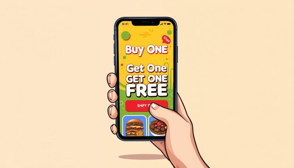 food delivery app exclusive deals