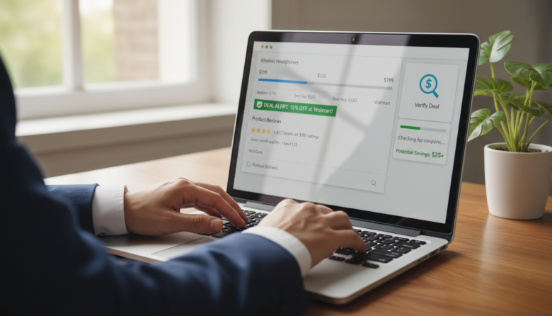 browser extensions for real-time deal validation
