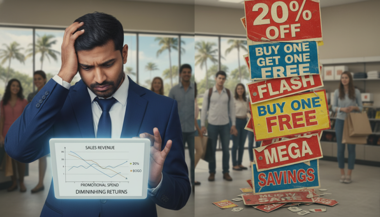 diminishing returns of repeated discount exposure