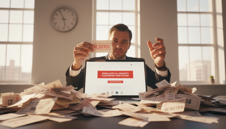 failed coupon stack attempts and lessons learned